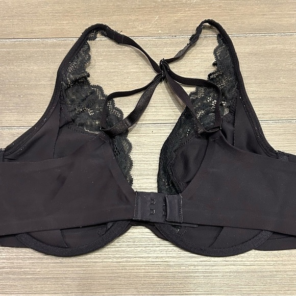 Soma Unlined Lace Trim Plunge Bra - Picture 3 of 6